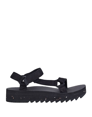 TEVA Sandali Nero Pelle