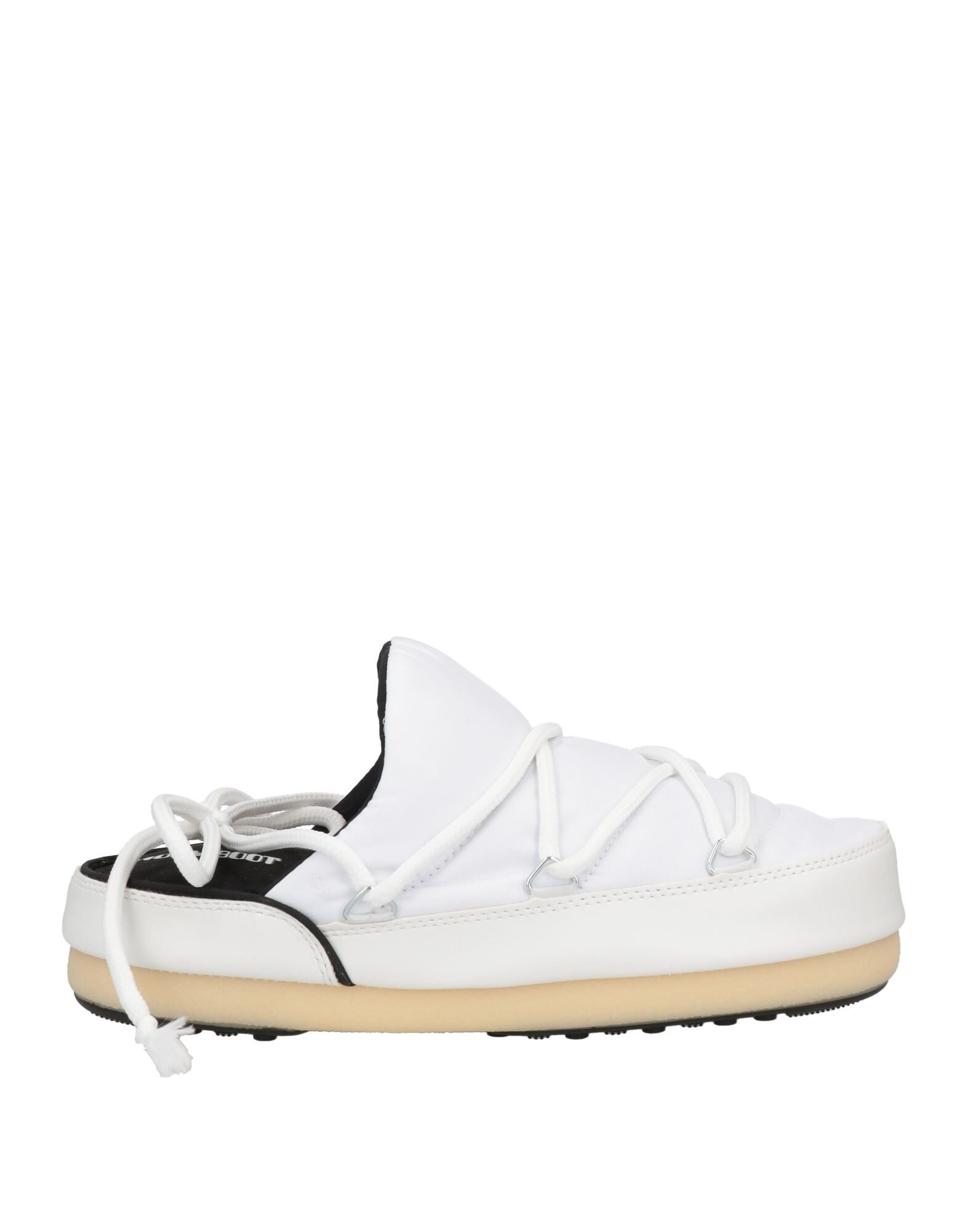 MOON BOOT | Cream Women's Flip Flops | YOOX