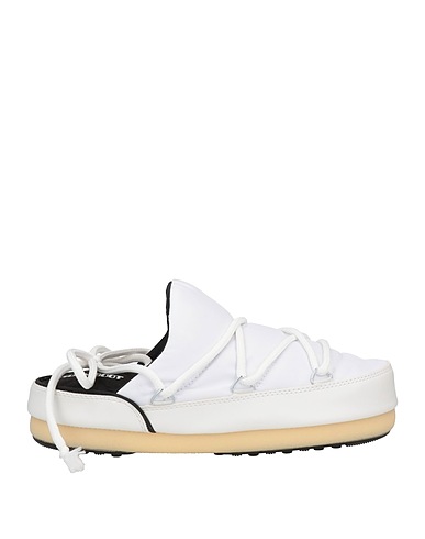 MOON BOOT Mules und Clogs Weiß Gewebefasern