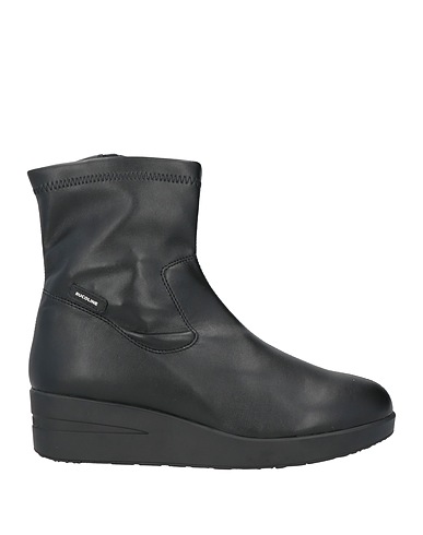 RUCOLINE Ankle boot Black Textile fibers