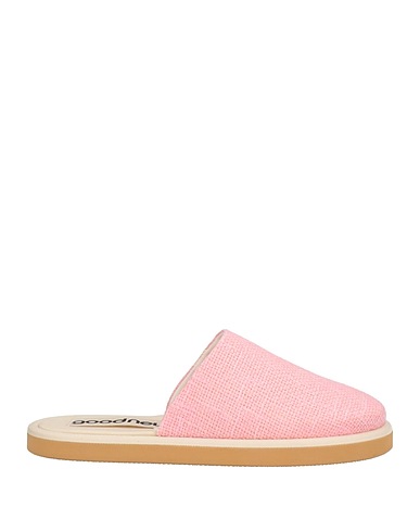 GOOD NEWS Slides and slippers Pink Textile fibers