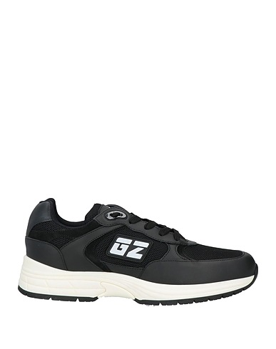 GIUSEPPE ZANOTTI Sneakers Nero Pelle, Fibre tessili