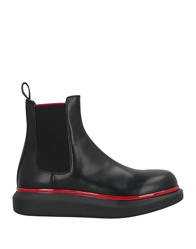 MCQUEEN Stivaletti Nero Pelle