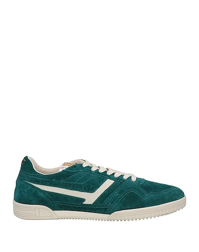 TOM FORD Sneakers Verde smeraldo Pelle, Fibre tessili