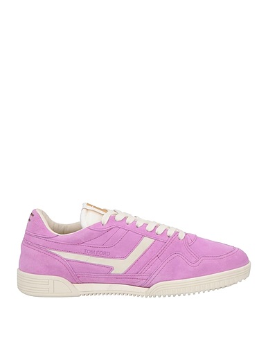 TOM FORD Sneakers Lilla Pelle, Fibre tessili