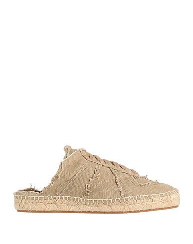 MAISON MARGIELA Espadrilles Khaki Textile fibers