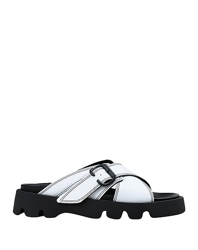 E8 by MIISTA Sandals White 100% Soft Leather