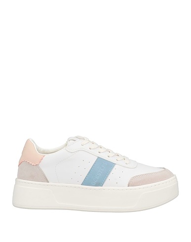 DOCKSTEPS Sneakers Bianco Pelle, Fibre tessili