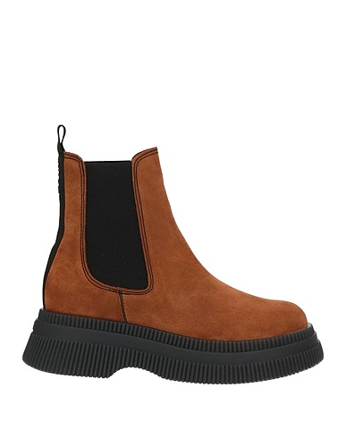 GANNI Ankle boot Brown Leather