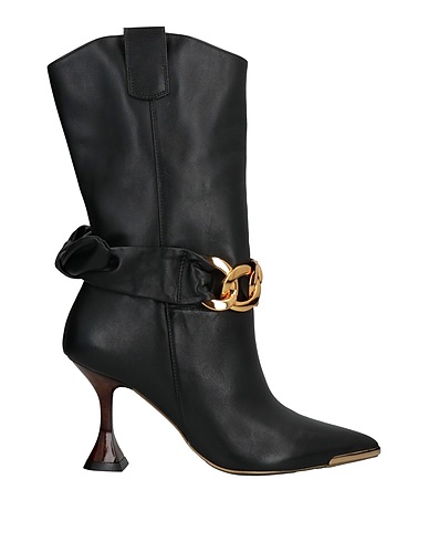 GOLD & ROUGE Stivaletti Nero Pelle