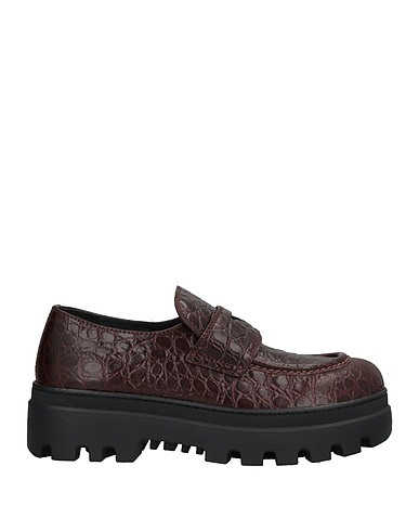 CARSHOE Loafers Dark brown Calfskin