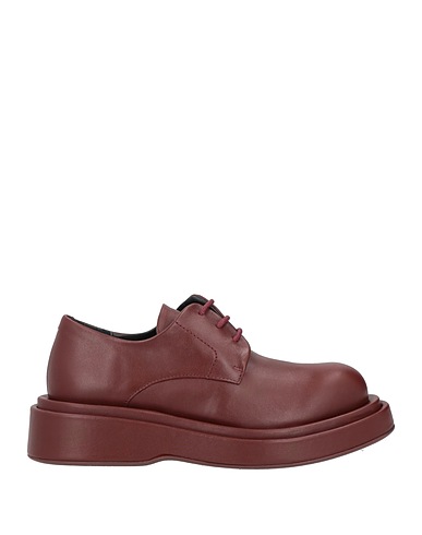PALOMA BARCELÓ Laced shoes Burgundy Soft Leather