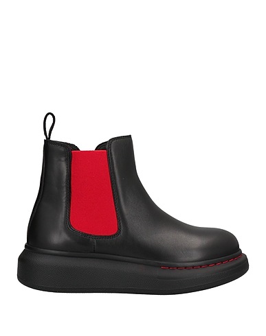 MCQUEEN Stivaletti Nero Pelle