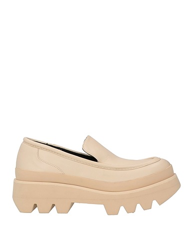 PALOMA BARCELÓ Loafers Ivory Soft Leather