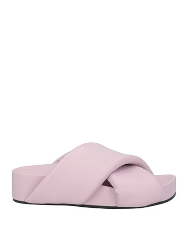 JIL SANDER Sandals Lilac Soft Leather