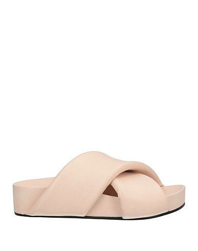 JIL SANDER Sandals Beige Soft Leather