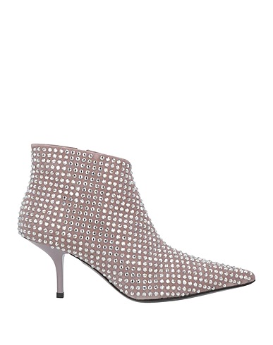 EDDY DANIELE Ankle boot Taupe Leather