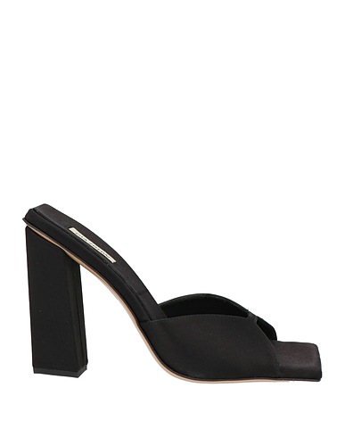 GIA / RHW Sandals Black Textile fibres