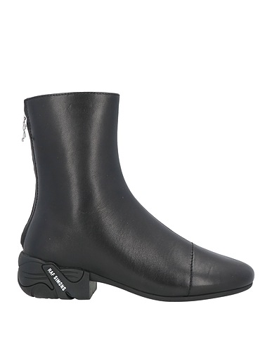 RAF SIMONS Ankle boot Black Soft Leather