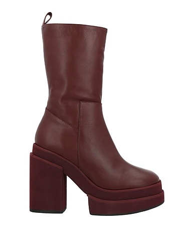 PALOMA BARCELÓ Ankle boot Burgundy Soft Leather