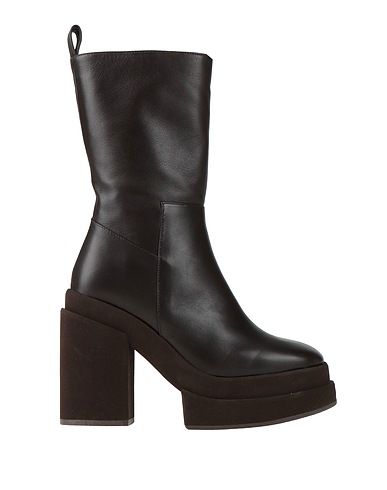 PALOMA BARCELÓ Ankle boot Chocolate brown Soft Leather