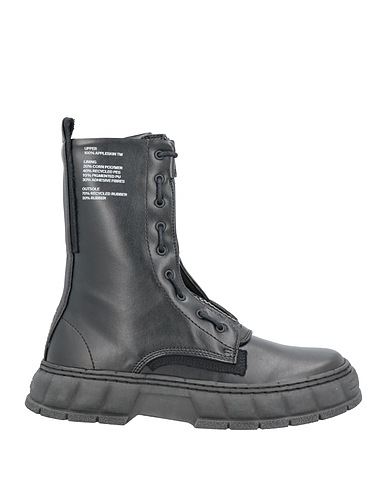 VIRÓN Stiefelette Schwarz 100% Apfelschalenfaser