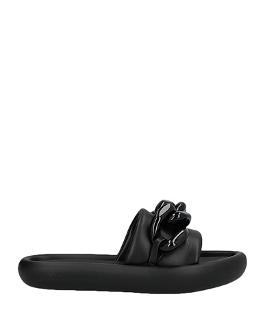 STELLA McCARTNEY Sandali Nero Fibre tessili