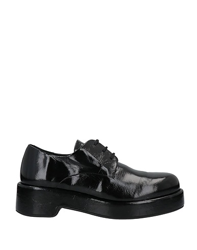 PALOMA BARCELÓ Laced shoes Black Soft Leather