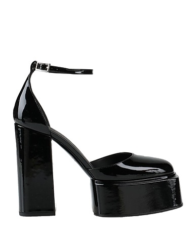 3JUIN Décolleté Nero Pelle