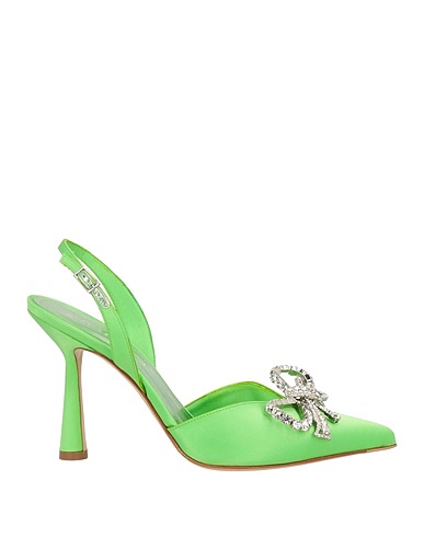 ALDO CASTAGNA Pump Light green Textile fibers