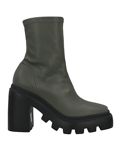 VIC MATIĒ Bottine Plomb Cuir