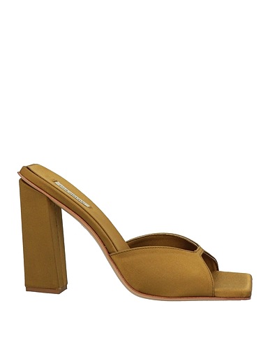 GIA / RHW Sandals Military green Textile fibers