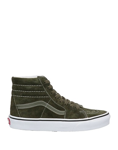 VANS Sneakers Military green Leather