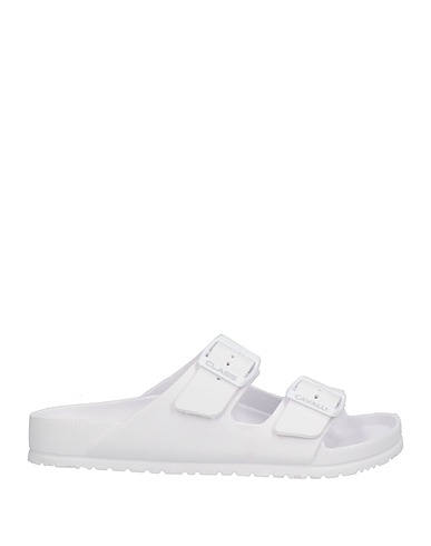 CAVALLI CLASS Sandali Bianco Fibre tessili
