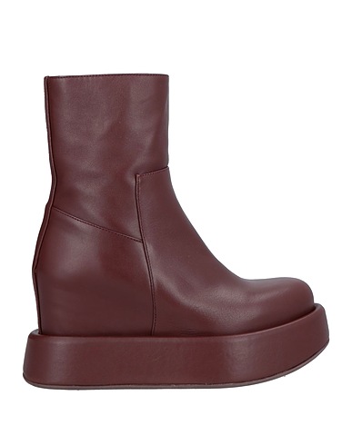 PALOMA BARCELÓ Ankle boot Chocolate brown Soft Leather