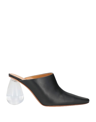 LOEWE Mules y zuecos Negro Piel