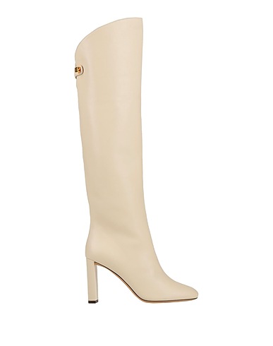 SKORPIOS Boots Ivory Leather