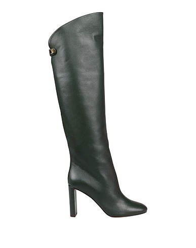 SKORPIOS Boots Dark green Leather