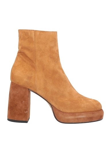 TON GOÛT Ankle boot Camel Leather