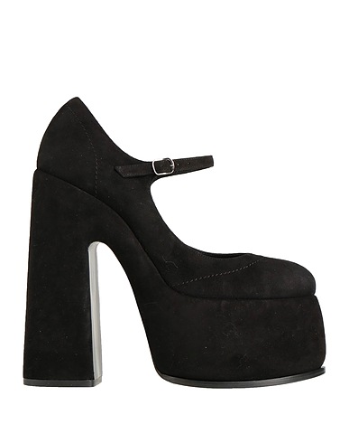 CASADEI Court Black Leather
