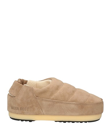 MOON BOOT Mules and clogs Beige Leather