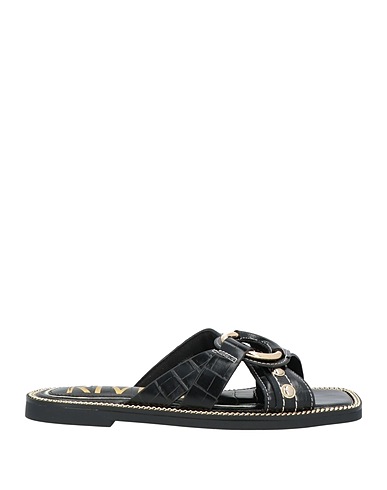 RIVER ISLAND Sandalia Negro Fibras textiles