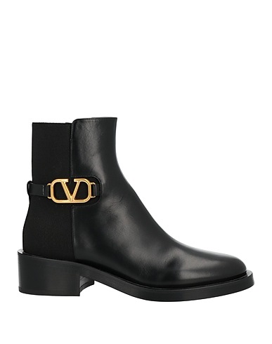 VALENTINO GARAVANI Ankle boot Black Soft Leather