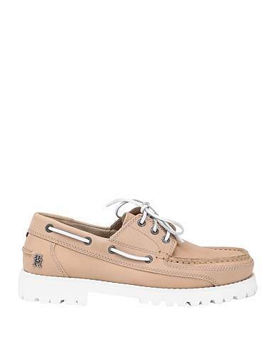 TOMMY HILFIGER Mokassins Beige 100% Leder