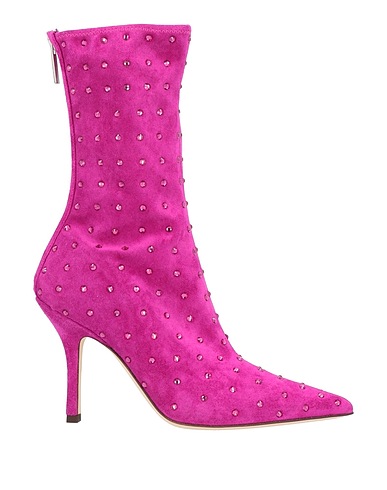 PARIS TEXAS Ankle boot Magenta Leather