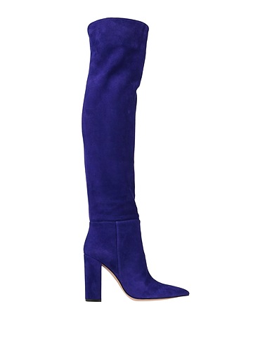 GIANVITO ROSSI Stivali Viola Pelle