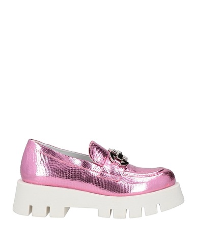 RUCOLINE Loafers Pink 100% Soft Leather