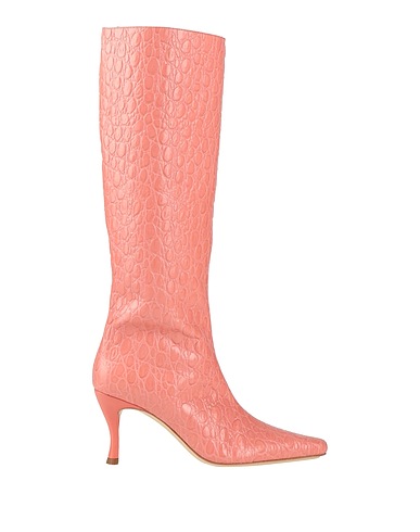 BY FAR Boots Salmon pink Soft Leather