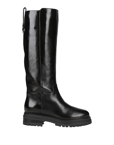 SERGIO ROSSI Stiefel Schwarz Kalbsleder