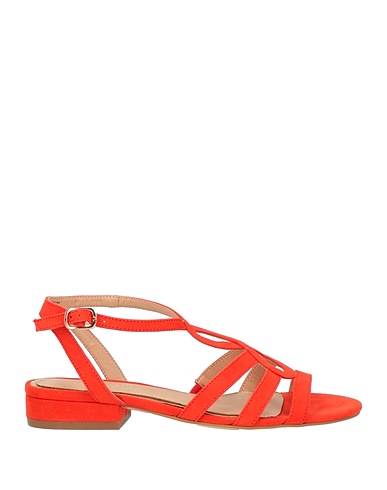 HEAD OVER HEELS Sandals Red Textile fibres